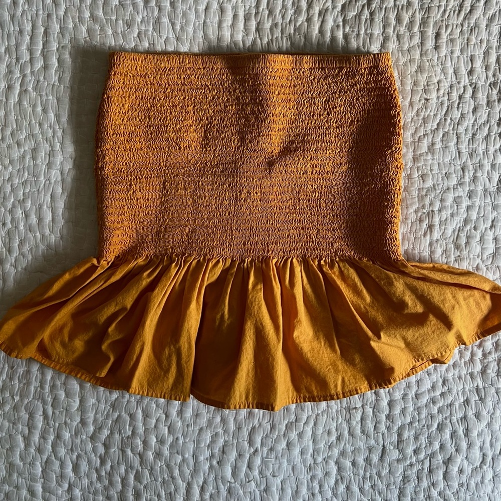 orange mermaid skirt 🍊